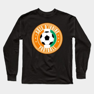 Ivory Coast Football Long Sleeve T-Shirt